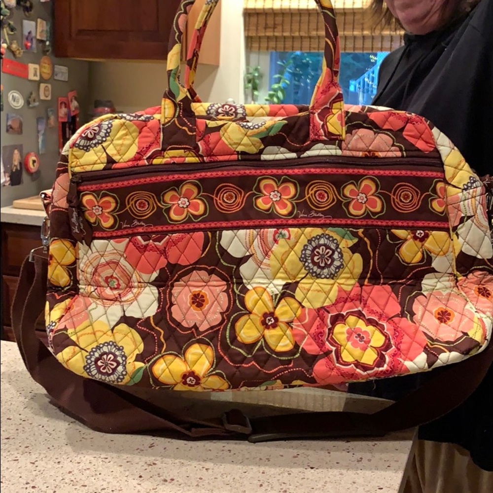 Vera Bradley Tote Bag and Matching Pouch